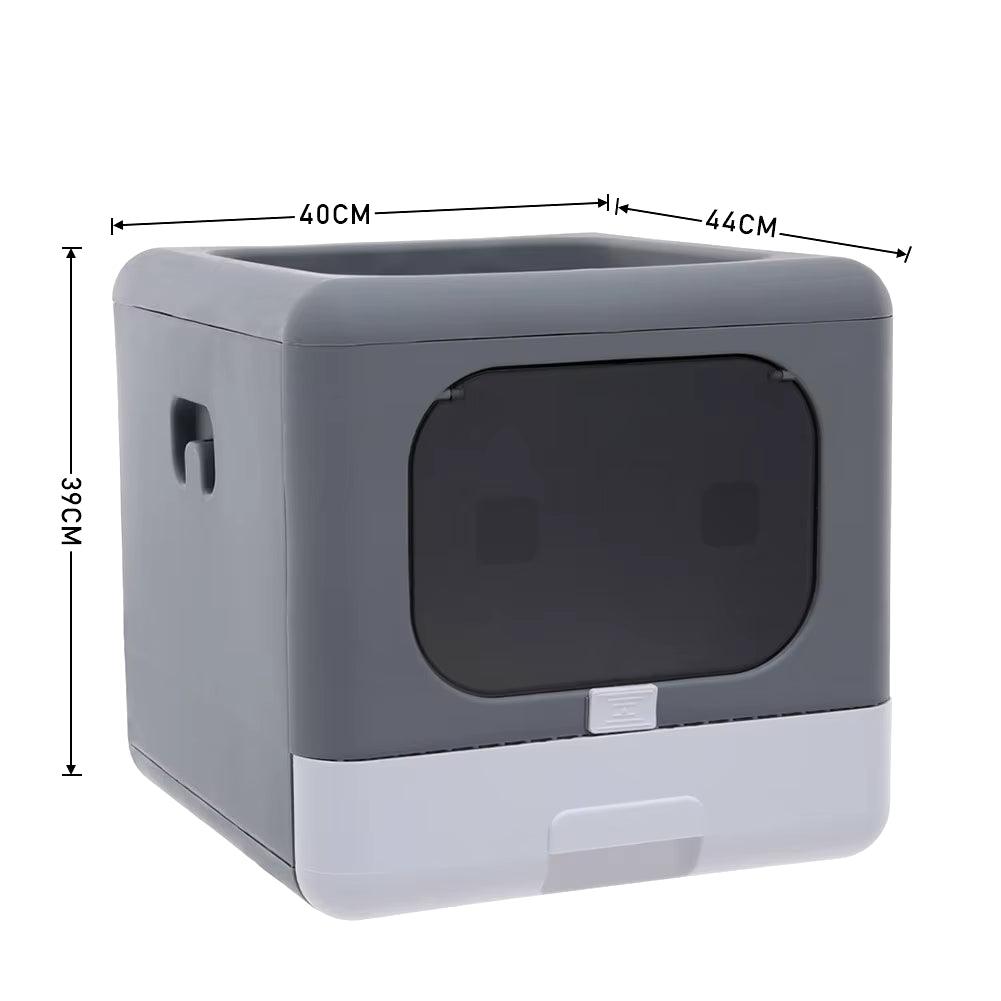 Luxury Full Enclosed Cat Toilet Litter Box