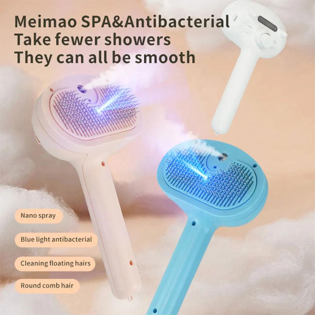 Cat Steam Brush with Release Button