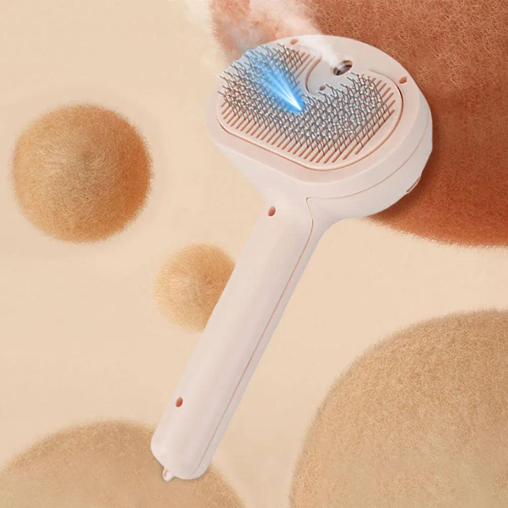 Cat Steam Brush with Release Button