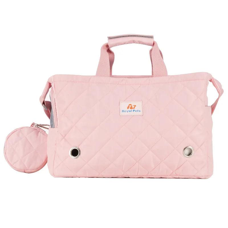 Pet Travel Crossbody Tote – Large Breathable Carrier Bag for Cats & Small Pets