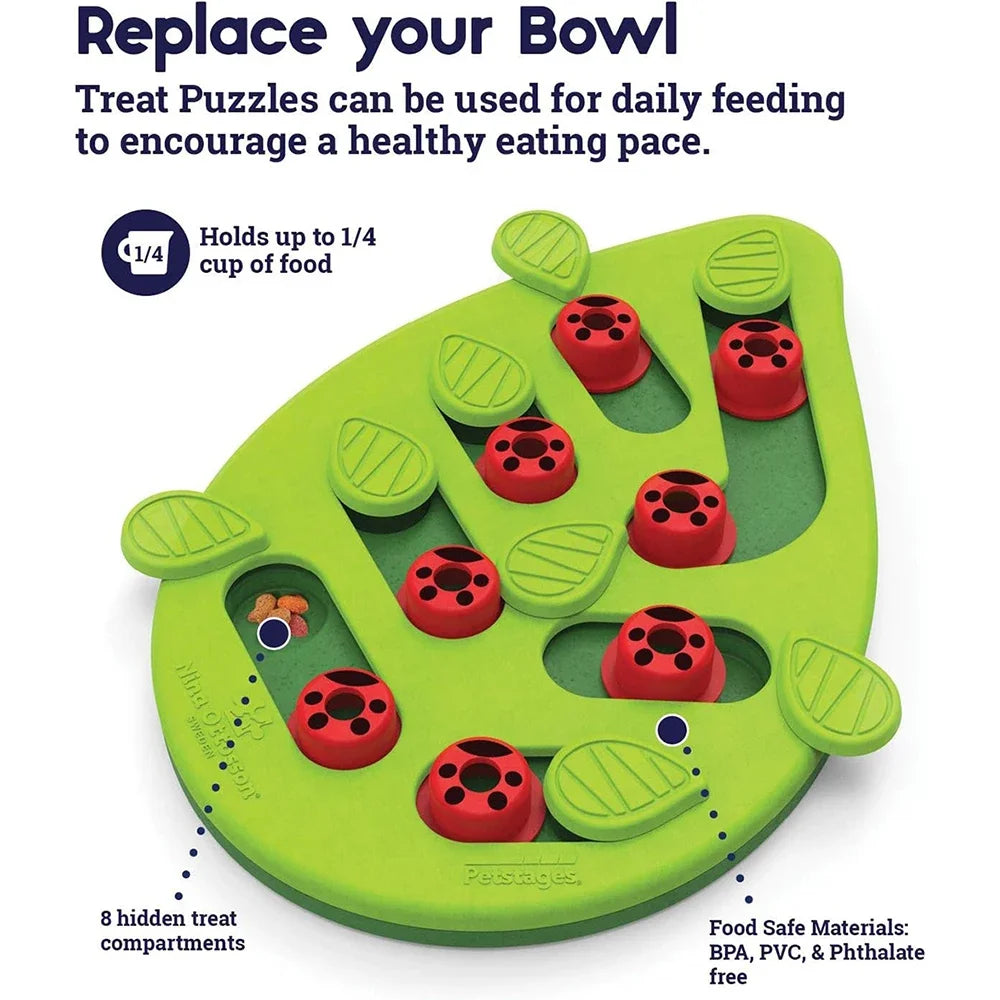 Interactive Cat Treat Puzzle