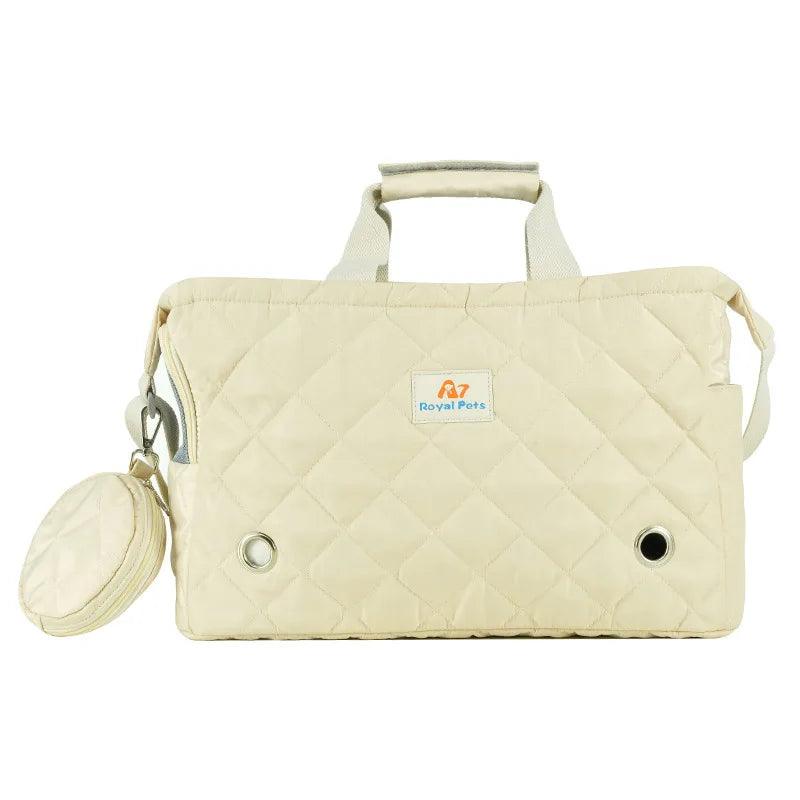 Pet Travel Crossbody Tote – Large Breathable Carrier Bag for Cats & Small Pets