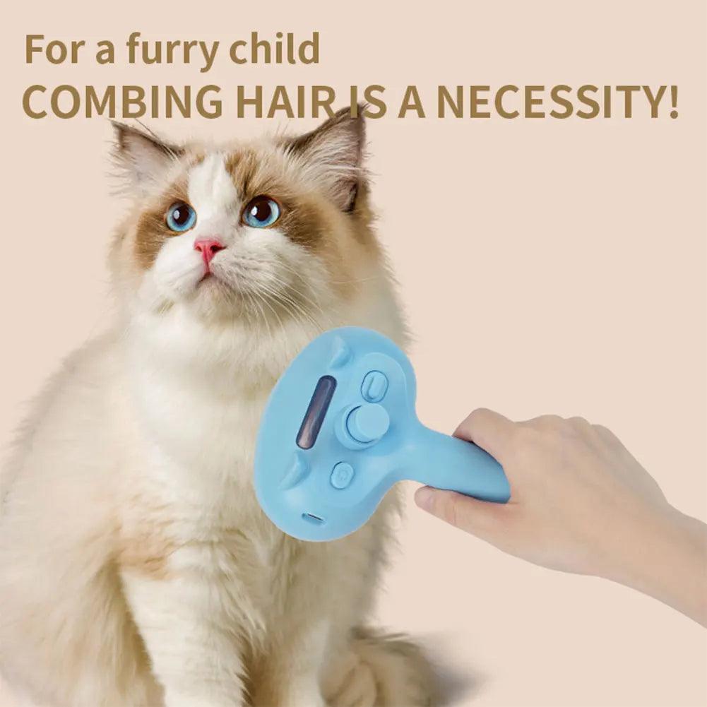 Cat Steam Brush with Release Button