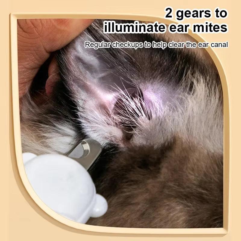 Pet Nail Clipper with LED Light Dogs Cat Grooming Scissor Nail Toe Paw Scissor
