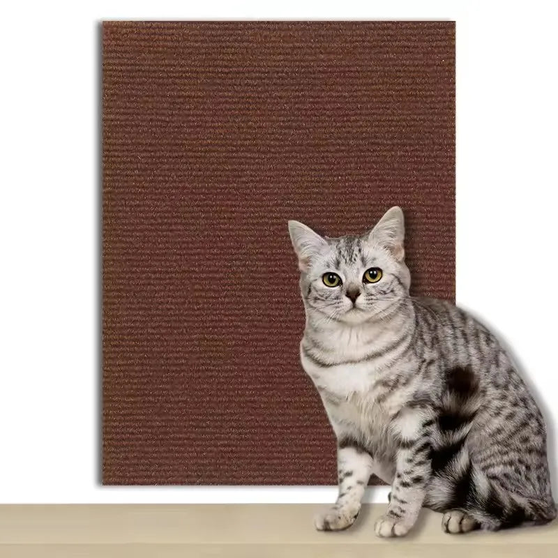 7 Colors Cat Scratcher Sofa Protector Cats Scratcher Pad Board Protection Trimmable Self-Adhesive Carpet DIY Cat Scratch Mat