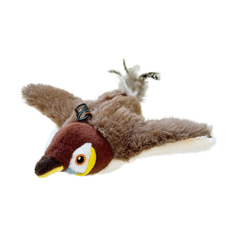 Interactive Chirping Bird Cat Toy