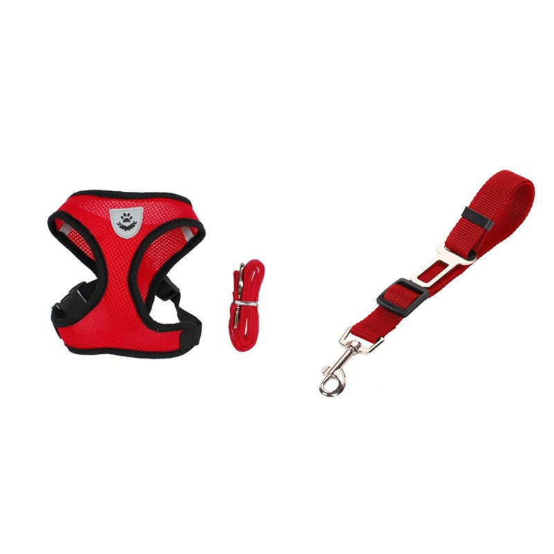 Pet Car Seat Belt & Leash