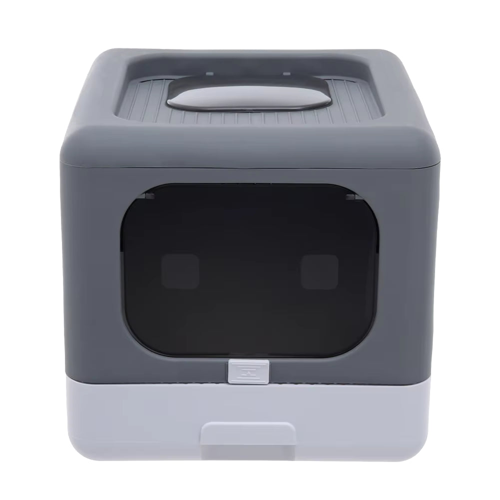 Luxury Full Enclosed Cat Toilet Litter Box 