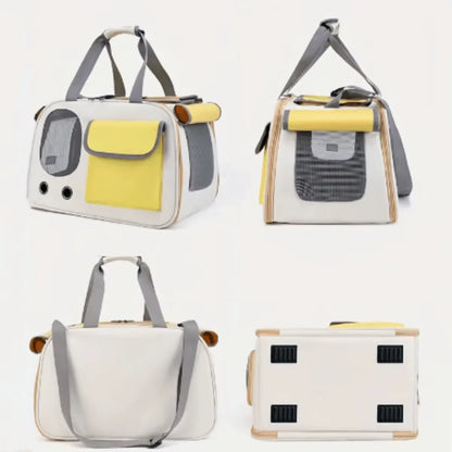 1Pcs Portable Pet Carrier Cat Bag for Cats and Dogs Ideal for Travel and Outdoor Activities Suitable for Cats and Small Dogs