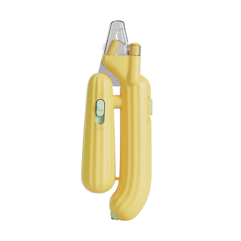 Cactus Shaped Multifunctional Pet Nail Clipper with LED light