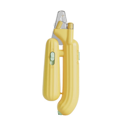 Cactus Shaped Multifunctional Pet Nail Clipper with LED light