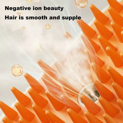 Pet Steam Brush for Shedding 4-In-1 Pet Spray Mist Brush with Handle Dog Spa Grooming Comb Steaming Hair Brush for Dogs Cats