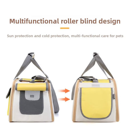 1Pcs Portable Pet Carrier Cat Bag for Cats and Dogs Ideal for Travel and Outdoor Activities Suitable for Cats and Small Dogs