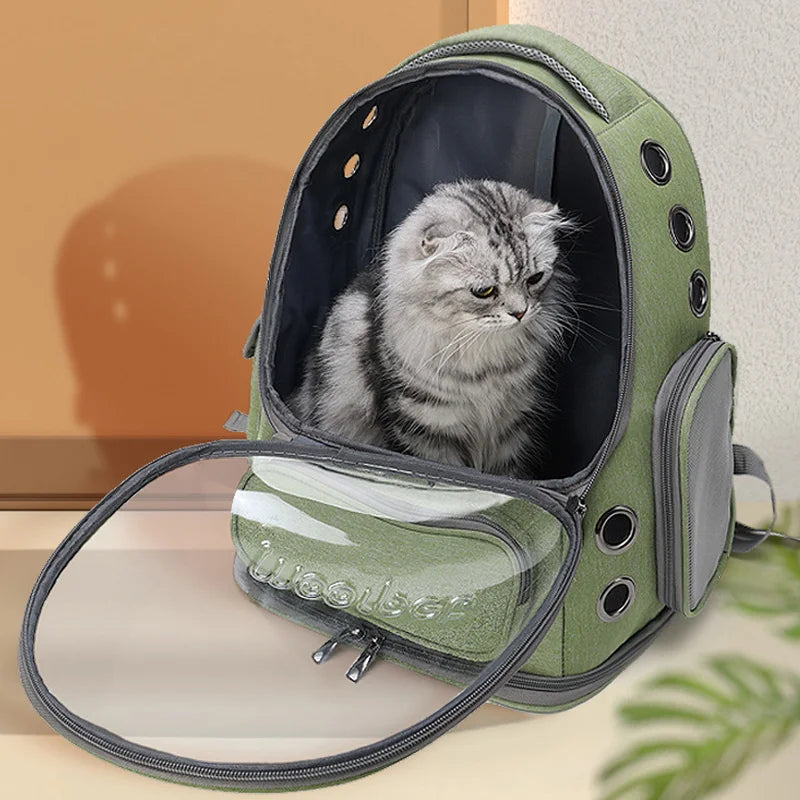 Transparent Pet Cat Carrier Bag 