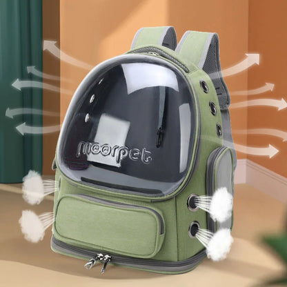 Transparent Pet Cat Carrier Bag 