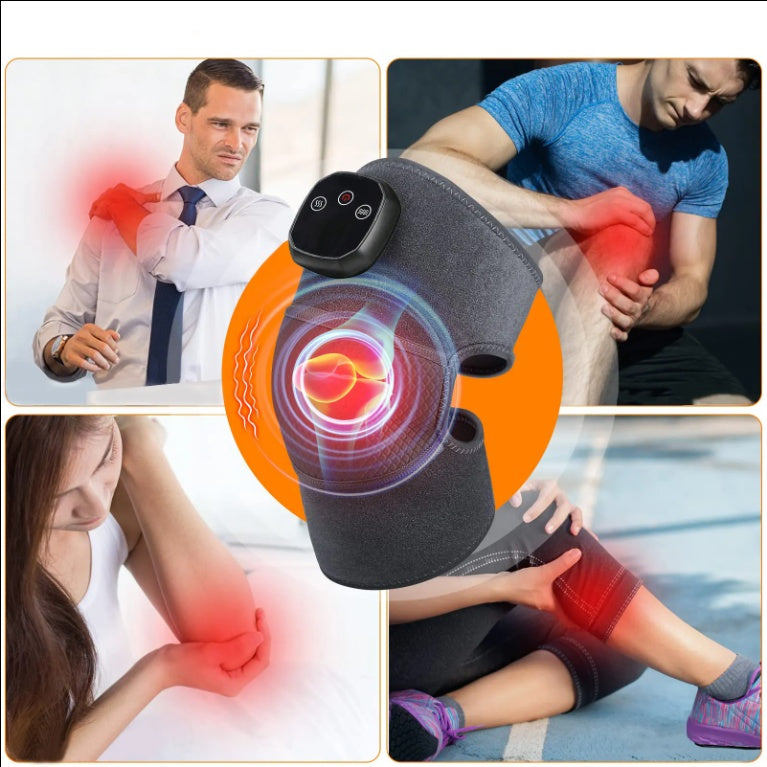 Versatile Knee And Leg Massager With Adjustable Heat And Vibration
